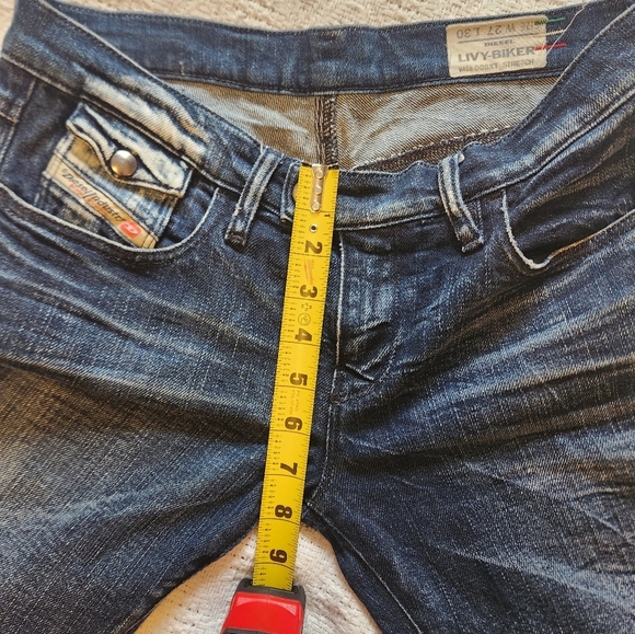 Women's Diesel Denim Jeans Size 27 - Picture 7 of 11